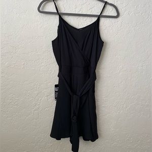 Express Tie-Front Romper - Size 0 - NWT
